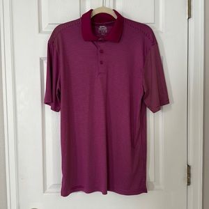 Slazenger Fuchsia Golf Polo Size M